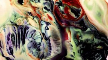 Soyut sanat mürekkep boya patlama patlayabilir türbülans