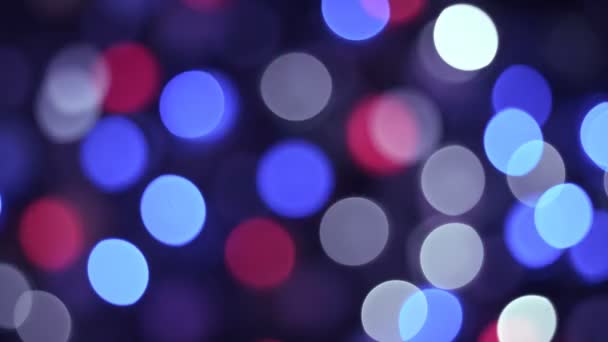 Fondo Luz Bokeh Brillante Colorido — Vídeos de Stock