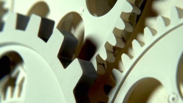 Abstrat Industrial Clock Gears — Videoclip de stoc
