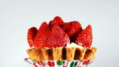 Delicious Tasty Sweet Strawberry Cake