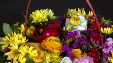Colorful Romantic Flora Flowers 