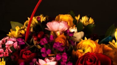 Colorful Romantic Flora Flowers 