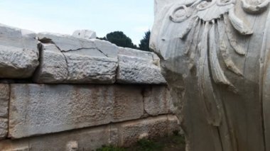 Salihli Manisa 'daki Sardes Artemis Tapınağı Lydia Antik Tarih Kenti