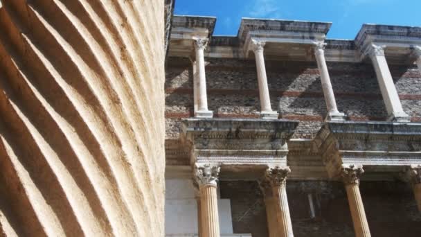 Die Antike Griechische Stadt Sardes Der Türkei — Stockvideo
