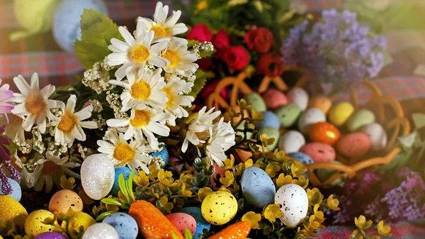Барвисте Традиційне Святкування Пасхальних Яєць Фото — стокове фото