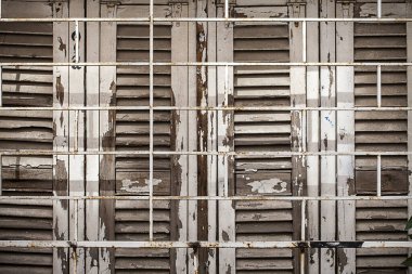 Soyut Eskiler Binası Pencerelerin Ayrıntılı Fotoğrafları