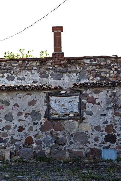 Abstract Ancient Building Houses Windows Details Photo