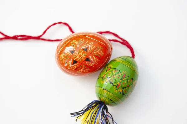 Étnico Ucraniano Folklórico Pascua Madera — Foto de Stock