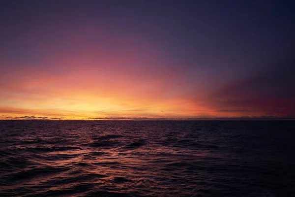 Puesta Sol Paisaje Marino Mañana — Foto de stock gratuita