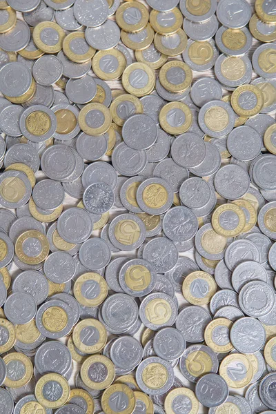 Texture made from coins. — Stock Photo, Image