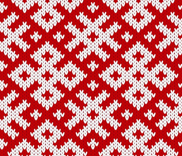 Tricot Vectoriel Fond Sans Couture Motif Géométrique — Image vectorielle