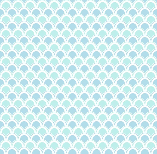 Motif Géométrique Sans Couture Vectoriel Avec Des Vagues Mer — Image vectorielle