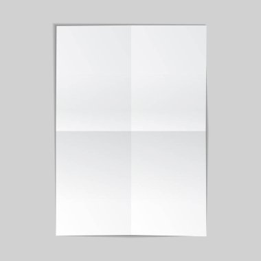 Gri arkaplan üzerindeki kağıt sayfalarının vektör illüstrasyonu