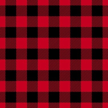 Kusursuz kırmızı ve siyah arkaplan vektör çizimi