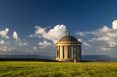 Sunset at Mussenden Temple clipart