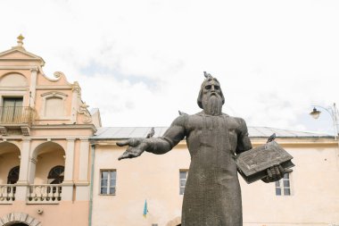 Lviv, Ukrayna. İvan Fyodorov 'un ilk yazıcısının anıtı