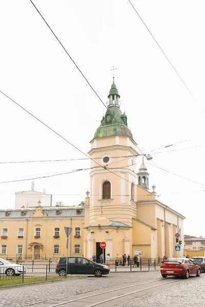 Lviv Ukrayna Ekim 2019 Aziz Anna Manastırı Kilisesi — Stok fotoğraf