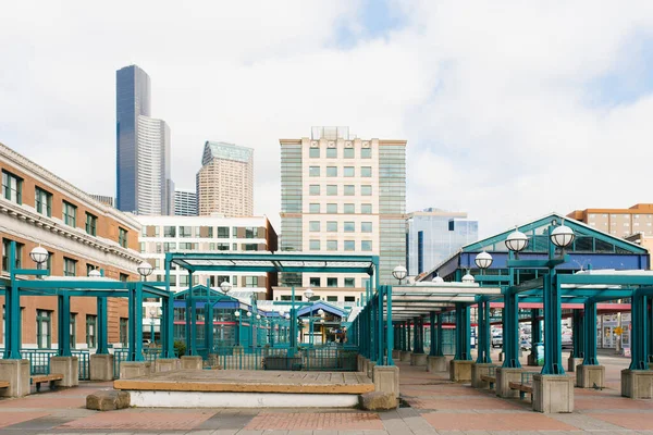 Seattle Washington Abd Mart 2020 Merkez Tren Stasyonu — Stok fotoğraf