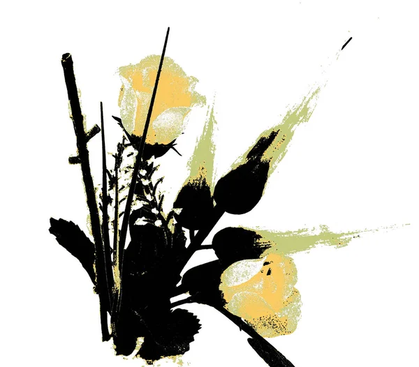 Bir tablo gibi görünüyor fotoğraf iki gül