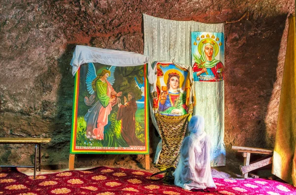 Hıristiyan inananlar Lalibela 'ya dua ediyor