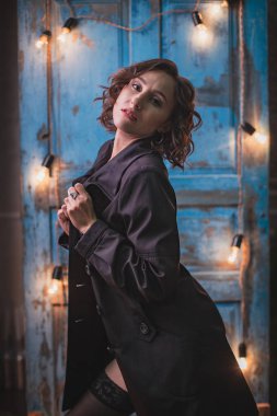 Güzel bir kızın yaşam tarzı portresi.