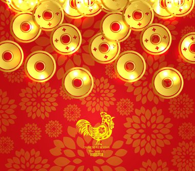 Çin Yeni Yıl Tasarımı. 