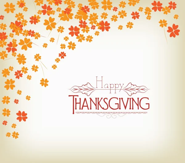 Thanksgiving Day background — Stock Vector