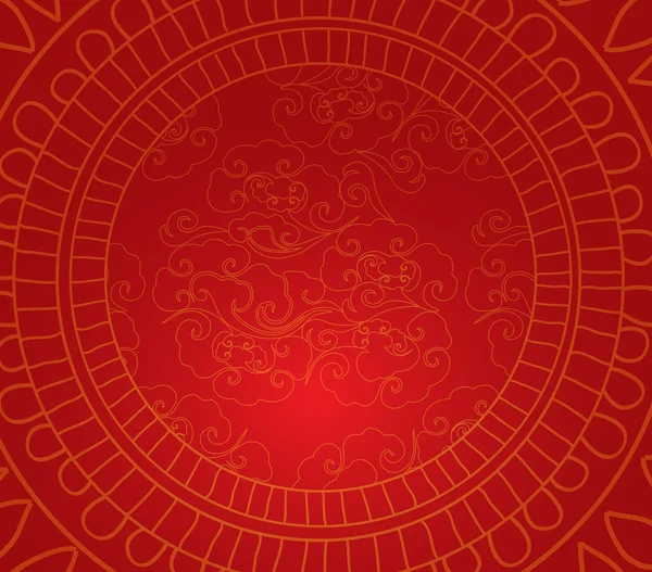 Traditional chinese pattern background — Stock Vector