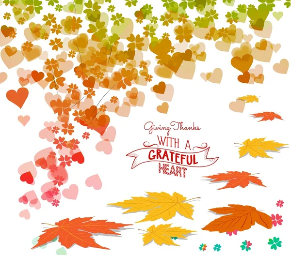 Thanksgiving Day background — Stock Vector