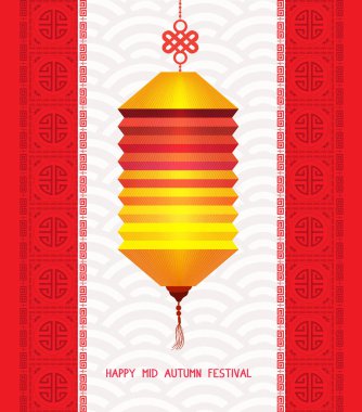 Orta sonbahar Lantern Festivali arka plan. Çin yeni yılı