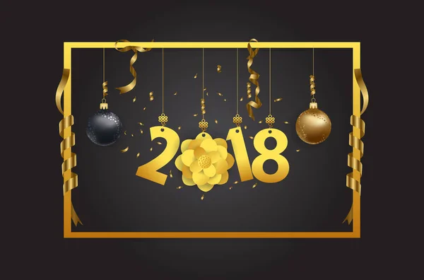 Happy new year background — Stock Vector