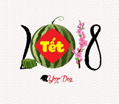 Pişmiş kare yapışkan pirinç keki, Vietnamca yeni yıl. (Çeviri 