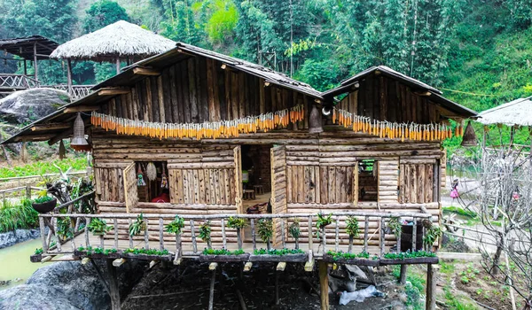 Traditionelles Hmong Haus Sapa Vietnam — Stockfoto