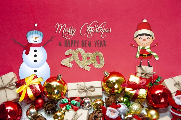 Feliz Navidad Felices Fiestas Con Adornos Bolas Tradiciones Familiares Navidad — Foto de Stock