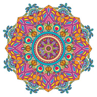 Mandalas, Ramazan Kareem. Klasik dekoratif elementler. Oriental desen, vektör çizimi. İslam, Arapça, Hintçe, Türkçe, Pakistanca, Çince, Osmanlıca motifler