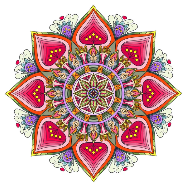 Mandalas Ramazan Kareem Klasik Dekoratif Elementler Oriental Desen Vektör Çizimi — Stok Vektör