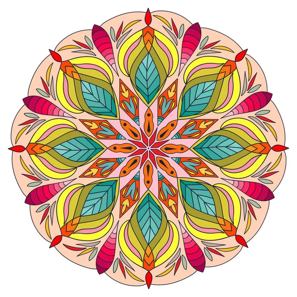 Mandalas Ramadán Kareem Elementos Decorativos Vintage Patrón Oriental Ilustración Vectorial — Archivo Imágenes Vectoriales