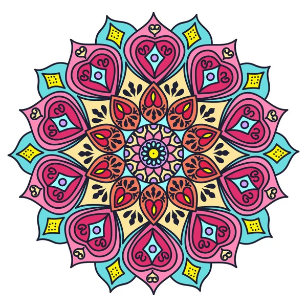 Mandalas Ramadán Kareem Elementos Decorativos Vintage Patrón Oriental Ilustración Vectorial — Archivo Imágenes Vectoriales