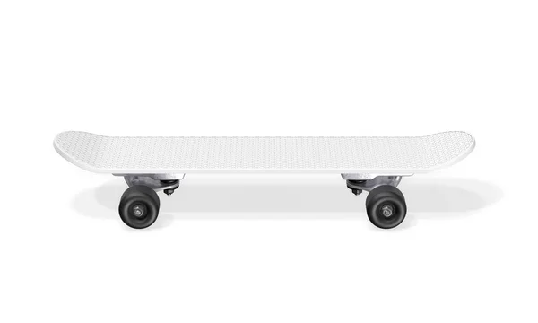 Skateboard su sfondo bianco. rendering 3d — Foto Stock