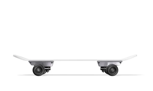 Skateboard su sfondo bianco. rendering 3d — Foto Stock