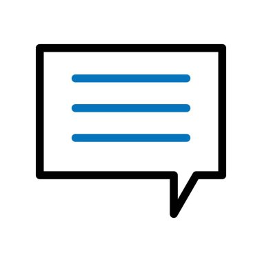  Beyaz Arkaplan ile İleti Simgesi