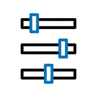 Beyaz Arkaplan Çubuğu Simgesi
