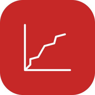 Beyaz Arkaplan ile Yuvarlak Köşe Süreci Simgesi