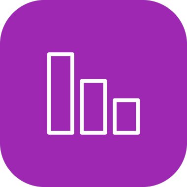 Yuvarlak Köşeli Köşe Sinyal Simgesi Beyaz Arkaplan