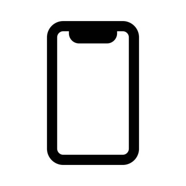 Glyph hücre simgesi arkaplanda izole edildi