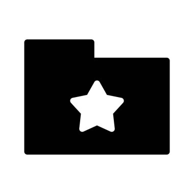 Arkaplanda Glyph Yıldız Dizini simgesi izole edildi