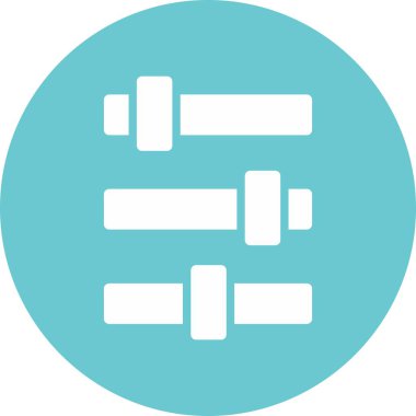 Arkaplanda çubuk simgesi izole edildi