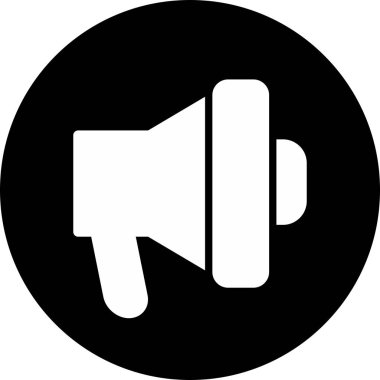 Arkaplanda hoparlör simgesi izole edildi 