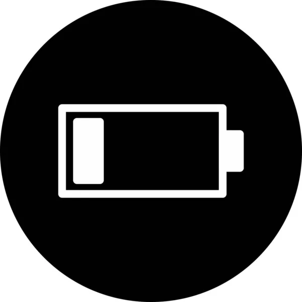 Battery Low icon isolated on background — 스톡 벡터