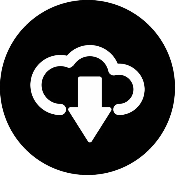 Descargar el icono de Cloud aislado en segundo plano — Archivo Imágenes Vectoriales